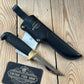K43 Vintage Original Finnish MARTTIINI FINLAND Puukko KNIFE in leather sheath