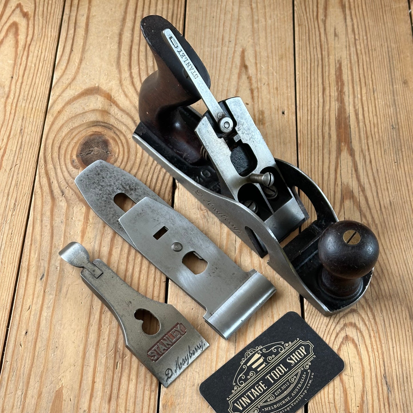 N1823 COOL! Vintage STANLEY USA No.10 & 1/2 Jack Rabbet Rebate PLANE