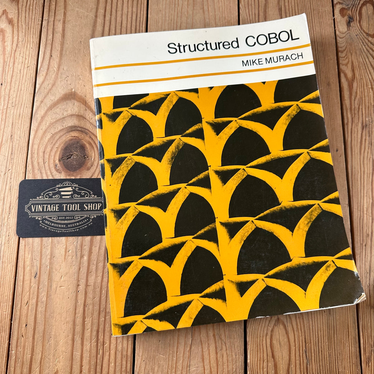 N2037 Vintage BOOK STRUCTURED COBOL by M.Murach on Computer Programming