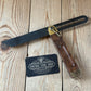 H2476 CLEAN! Vintage Rosewood & brass 10” BEVEL