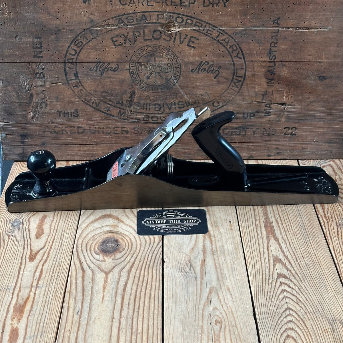 H2610 TIDY! Vintage STANLEY England No.6 PLANE