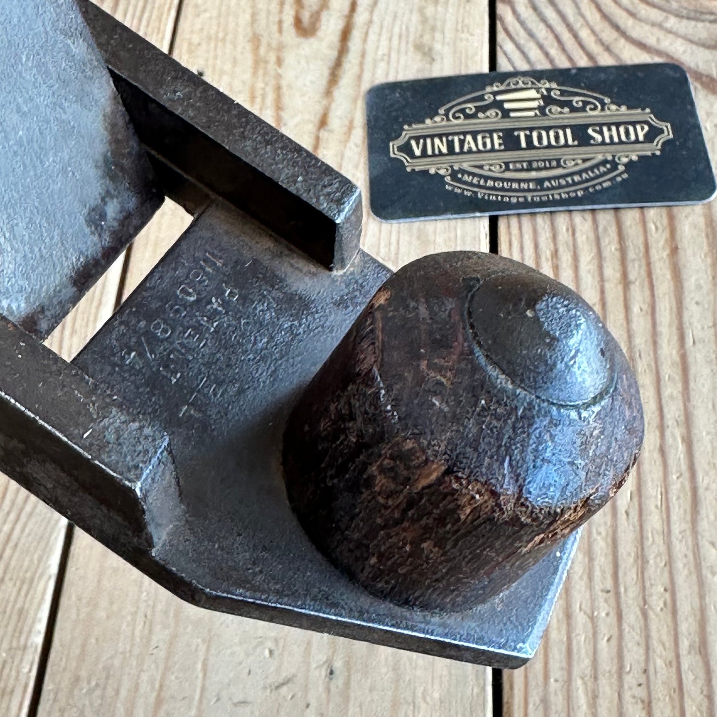 N1168 RARE! Vintage Robert McCONNELL Patent Australia SCRUB PLANE