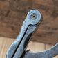 H2541 Vintage T.DIXON & Sons LEATHER grooving COMPASS marking knife TIMBER SCRIBE