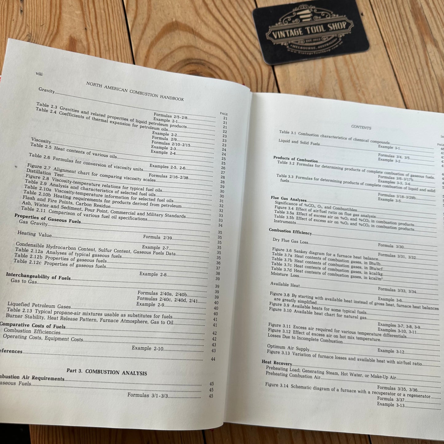 XBN70 Vintage 1986 BOOK North American COMBUSTION HANDBOOK 3rd edition Vol 1
