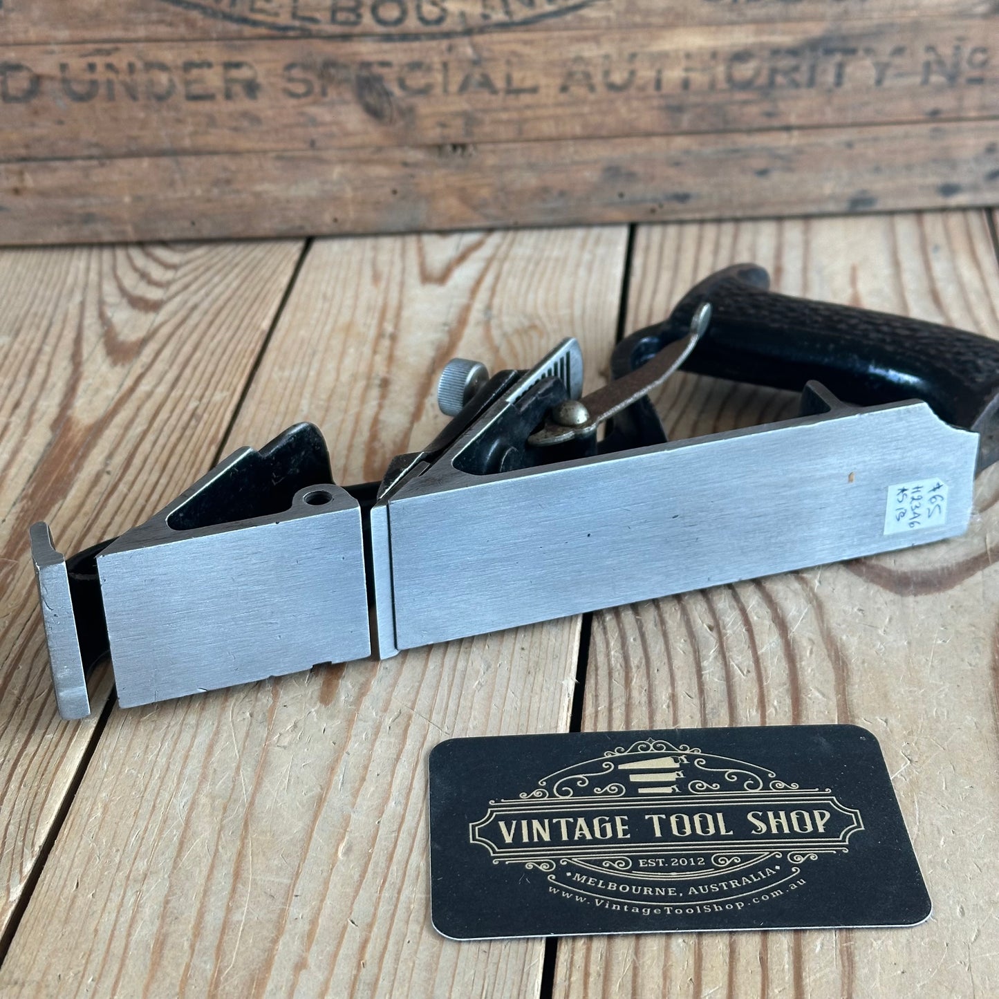 H2356 Vintage STANLEY England No.78 Duplex RABBET rebate plane