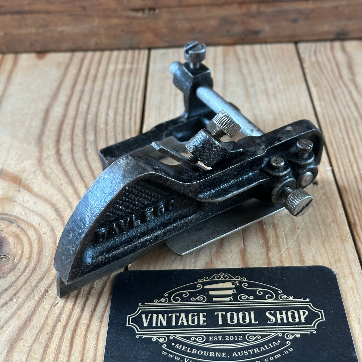 N1845 RARE! Vintage DAVLECO Australia PLOUGH plane