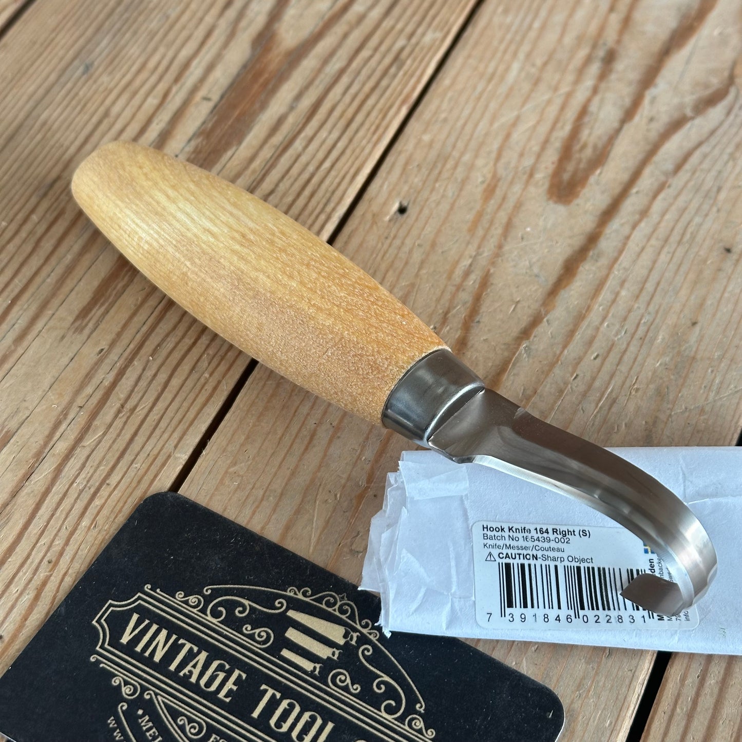 M164R NEW Swedish MORA RIGHT hand bevel HOOK Carving KNIFE