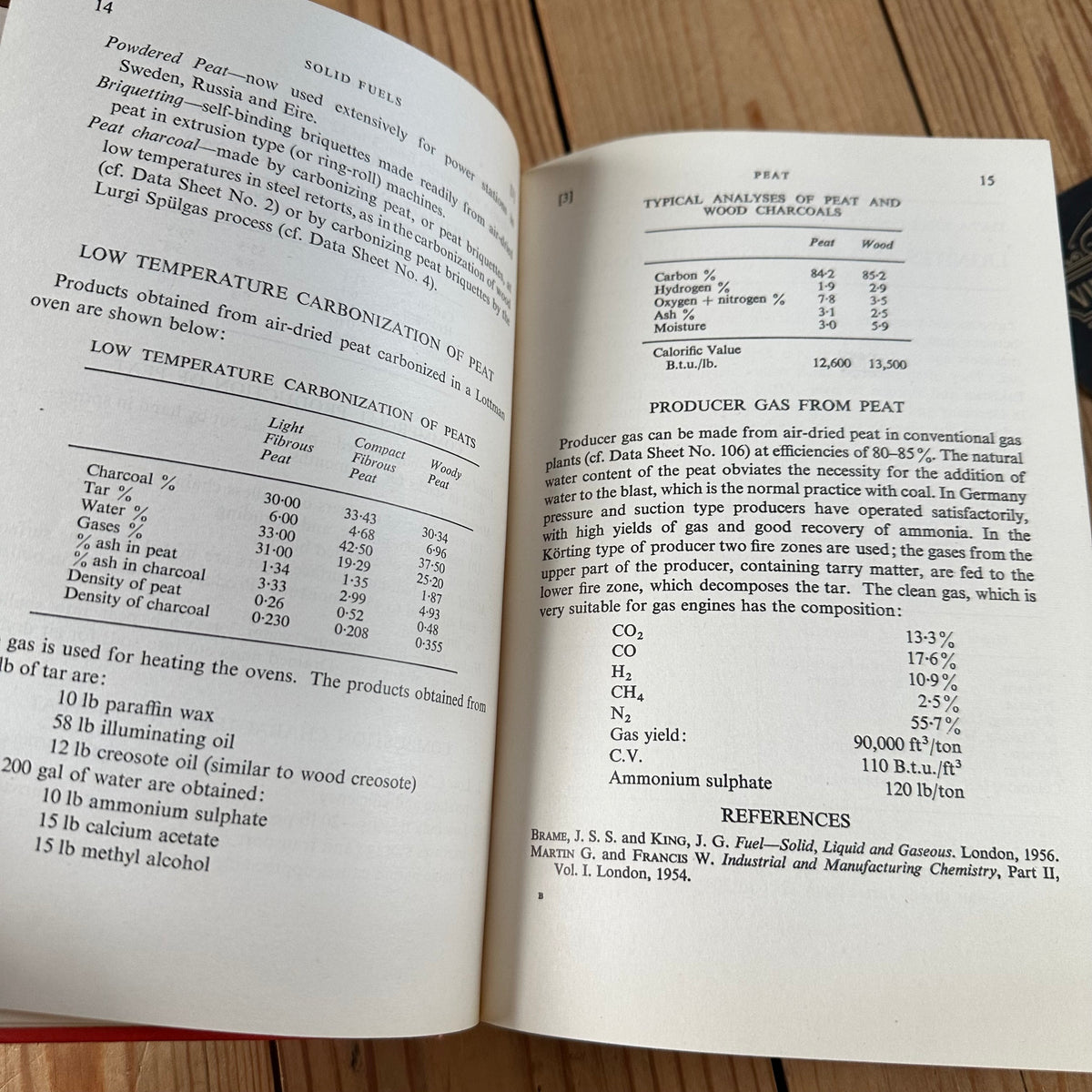 N2050 Vintage BOOK FUELS and FUEL TECHNOLOGY Vol 1 A Summarised Manual by W.Francis