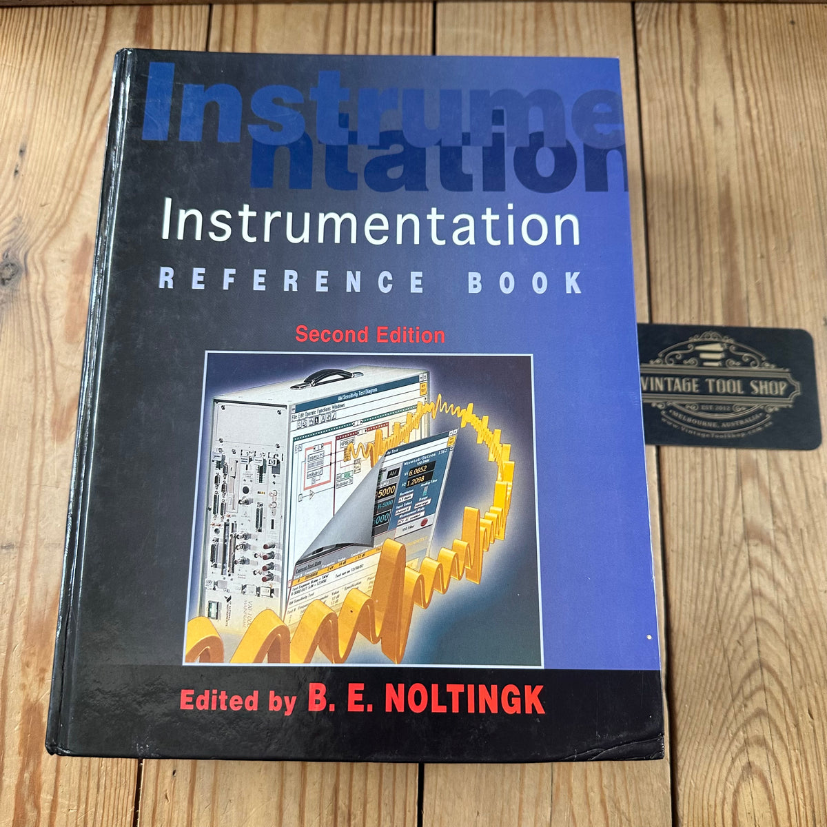 N2055 Vintage BOOK INSTRUMENTATION REFERENCE BOOK 2nd edition by B.E.Noltingk
