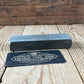 A329 Vintage DALMORE BLUE Scottish Razor BARBER HONE sharpening stone waterstone
