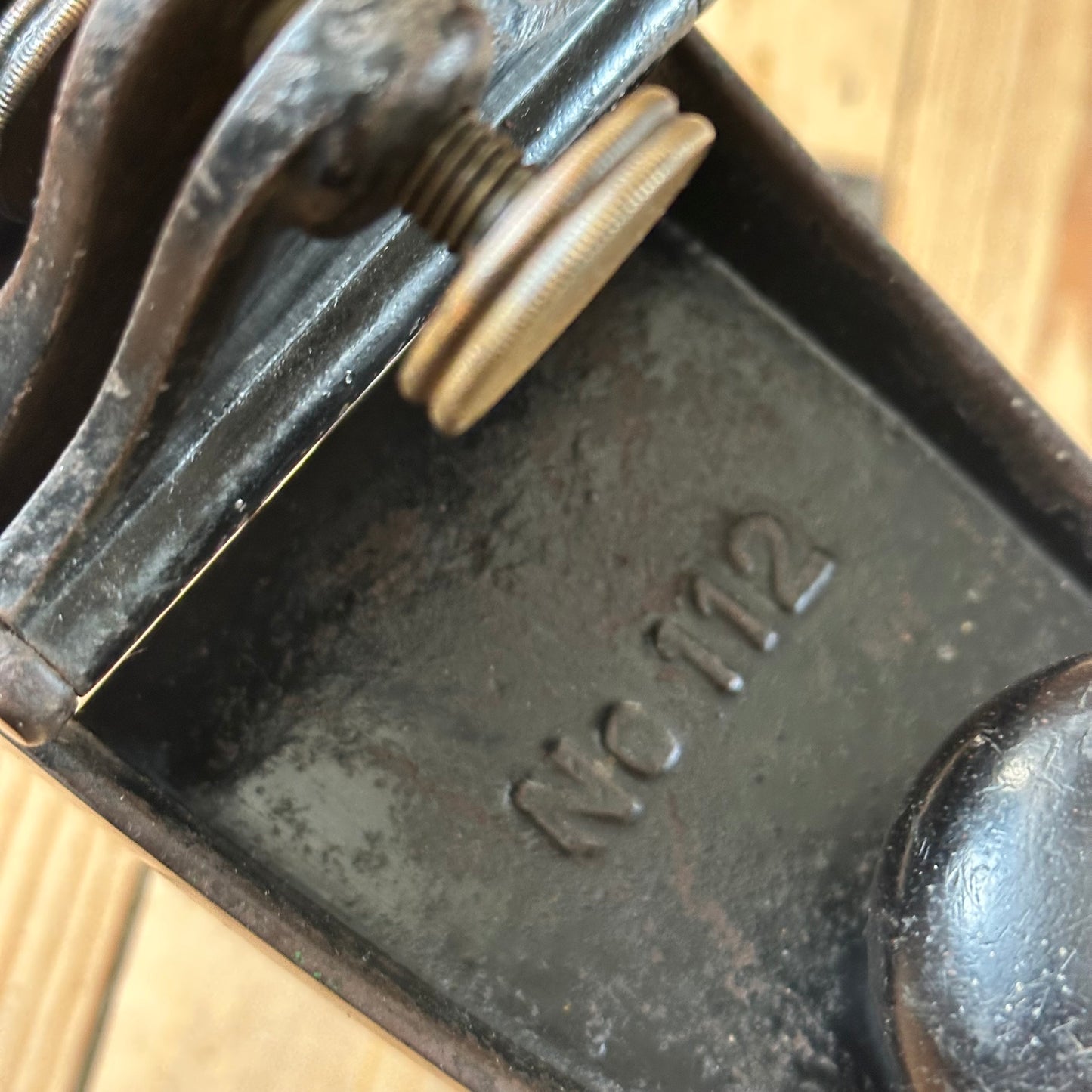 N1840 AWESOME! Vintage STANLEY no.112 scraper PLANE