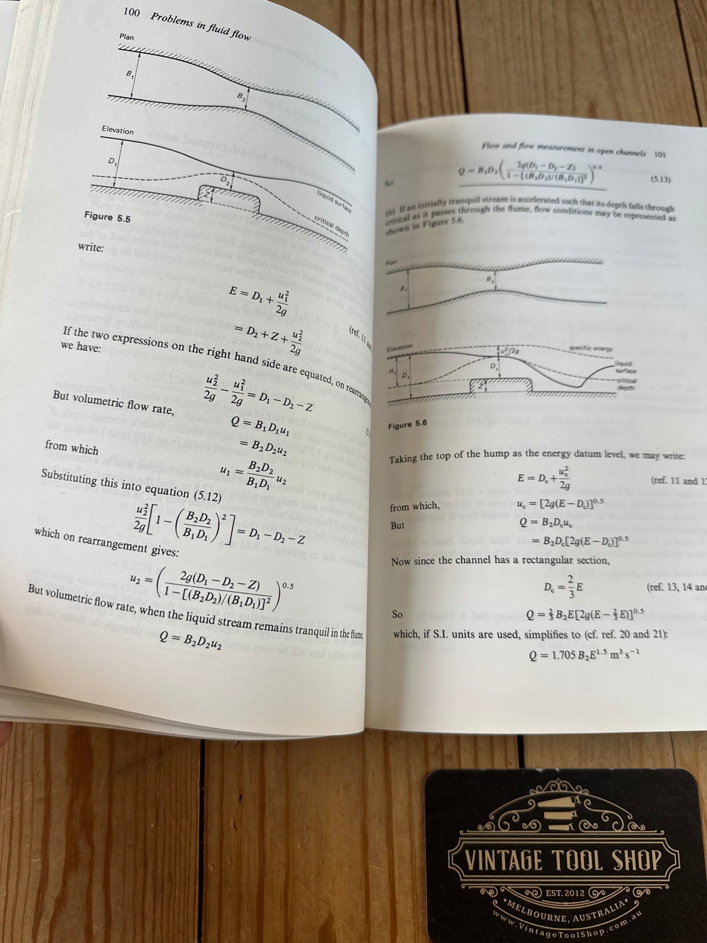 XBN110 Vintage 1986 of PROBLEMS in FLUID FLOW BOOK by D.J.Brasch & D.Whyman