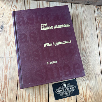 XBN133 Vintage 1991 BOOK The ASHRAE GUIDE & DATA BOOK
