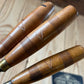 H2428 Vintage SET of 3 x ADDIS England Carving GOUGE CHISELS