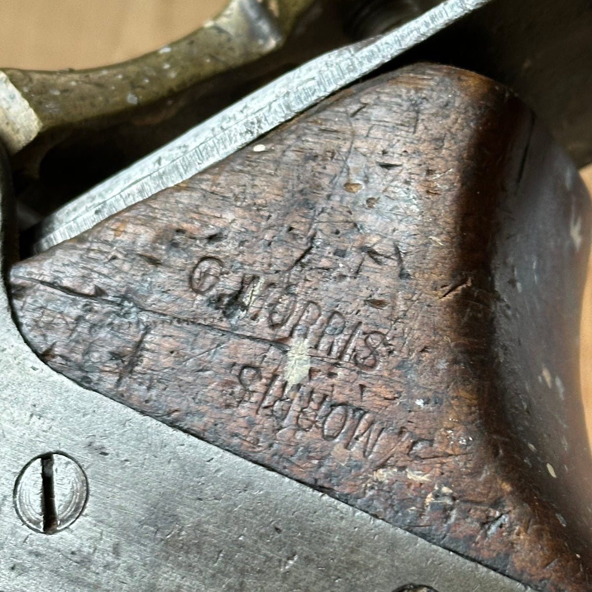 N1839 Vintage cast iron INFILL plane PROJECT