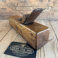 Y1061 Antique FRENCH Live Oak COOPERS Hollowing PLANE