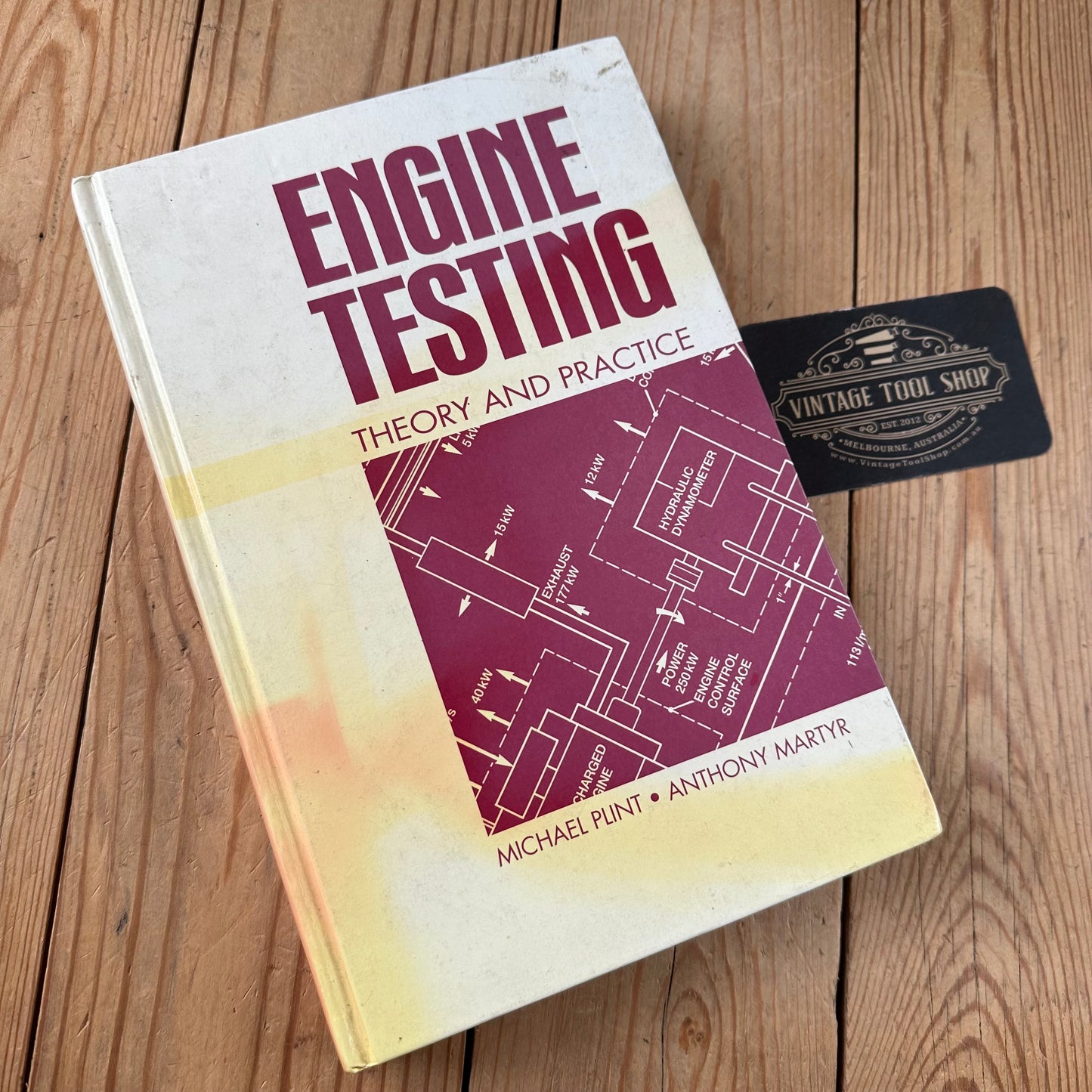 XBN63 Vintage BOOK ENGINE TESTING THEORY and PRACTICE by M.Plint & A.Martyr
