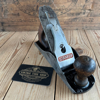 H2303 GOOD USER! Vintage STANLEY England No.4 PLANE
