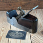 N1038 Antique MATHIESON Scotland No:842 SMOOTHING plane Rosewood