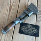 H2367 Vintage WHITMAN & BARNES USA Adjustable 8” WRENCH wooden handle