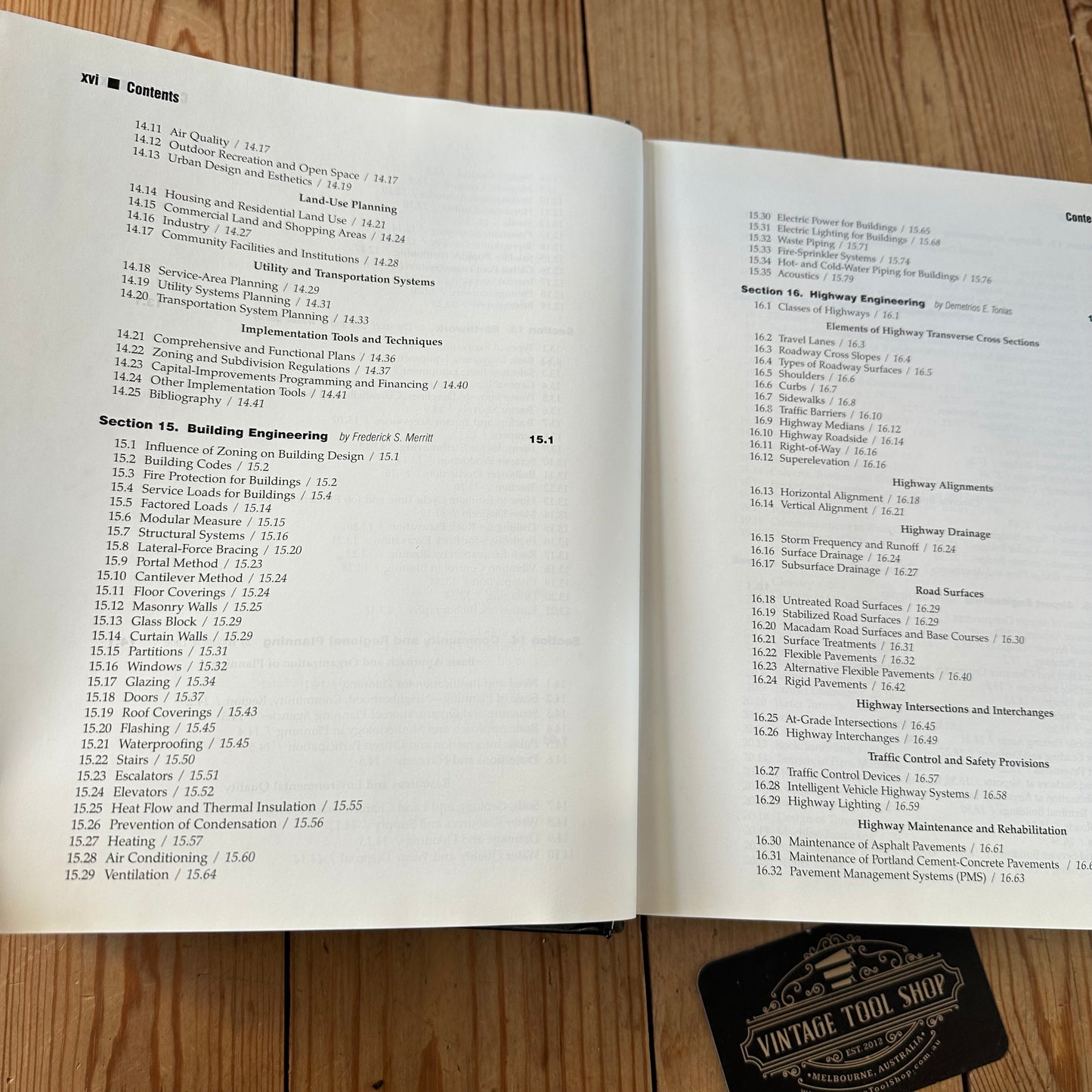 XBN64 Vintage 1995 BOOK STANDARD HANDBOOK for CIVIL ENGINEERS by F.S.Merritt & M.K.Loftin & J.T.Ricketts 4th edition