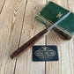 N1981 Vintage MARPLES 1941 DD mahogany & brass BEVEL