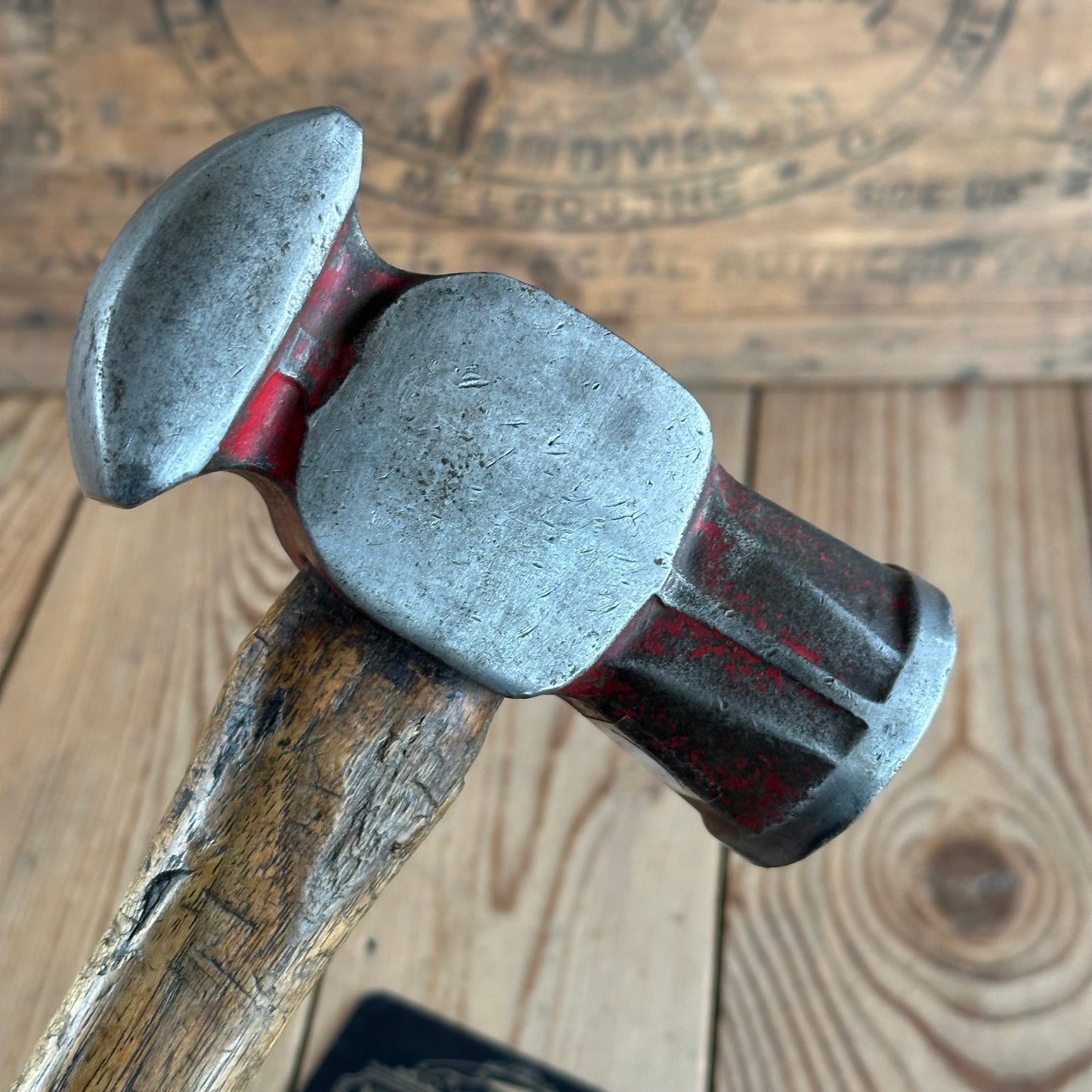 SOLD. H1943 Vintage SYKES Panel Beaters METALWORK HAMMER BLACKSMITH