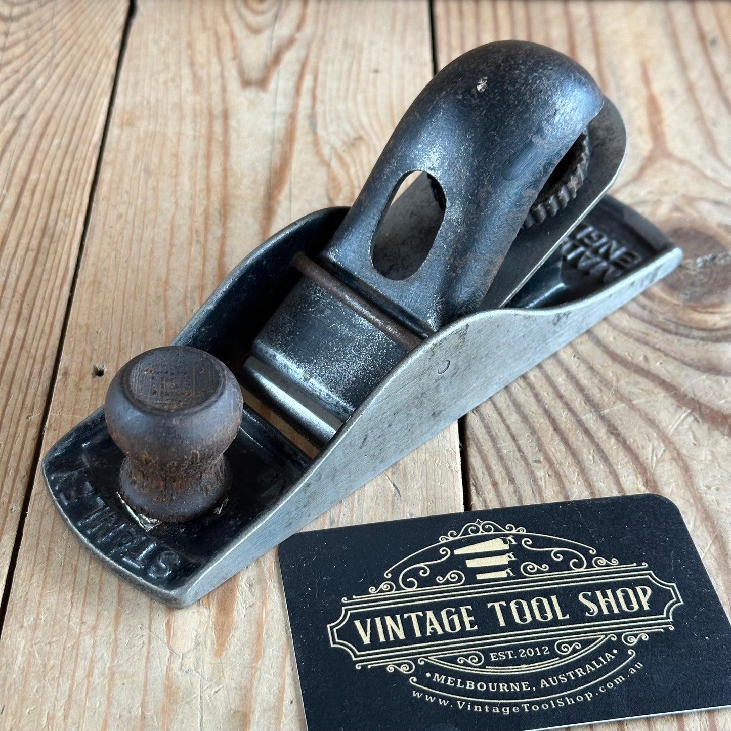 H842 Vintage STANLEY England No.110 Block PLANE