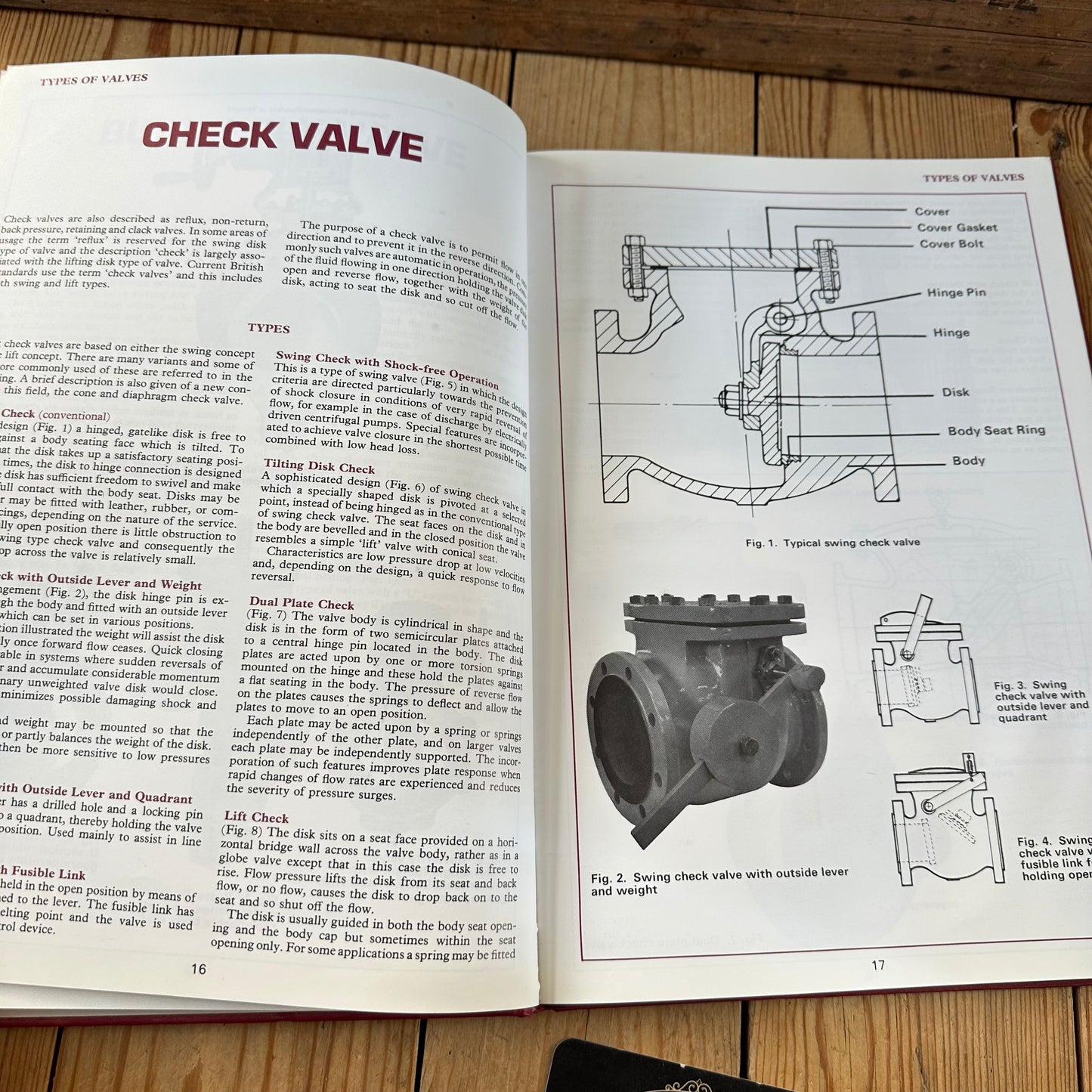 XBN167 Vintage 1980 BOOK VALVE USERS MANUAL a technical reference book on industrial valves for the control of fluids