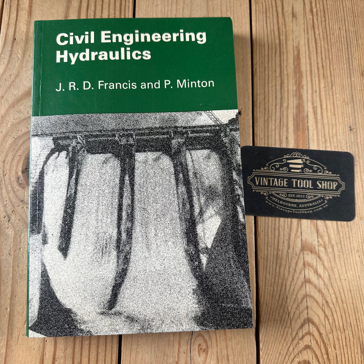 XBN213 Vintage BOOK CIVIL ENGINEERING HYDRAULICS by J.R.D.Francis & P.Minton