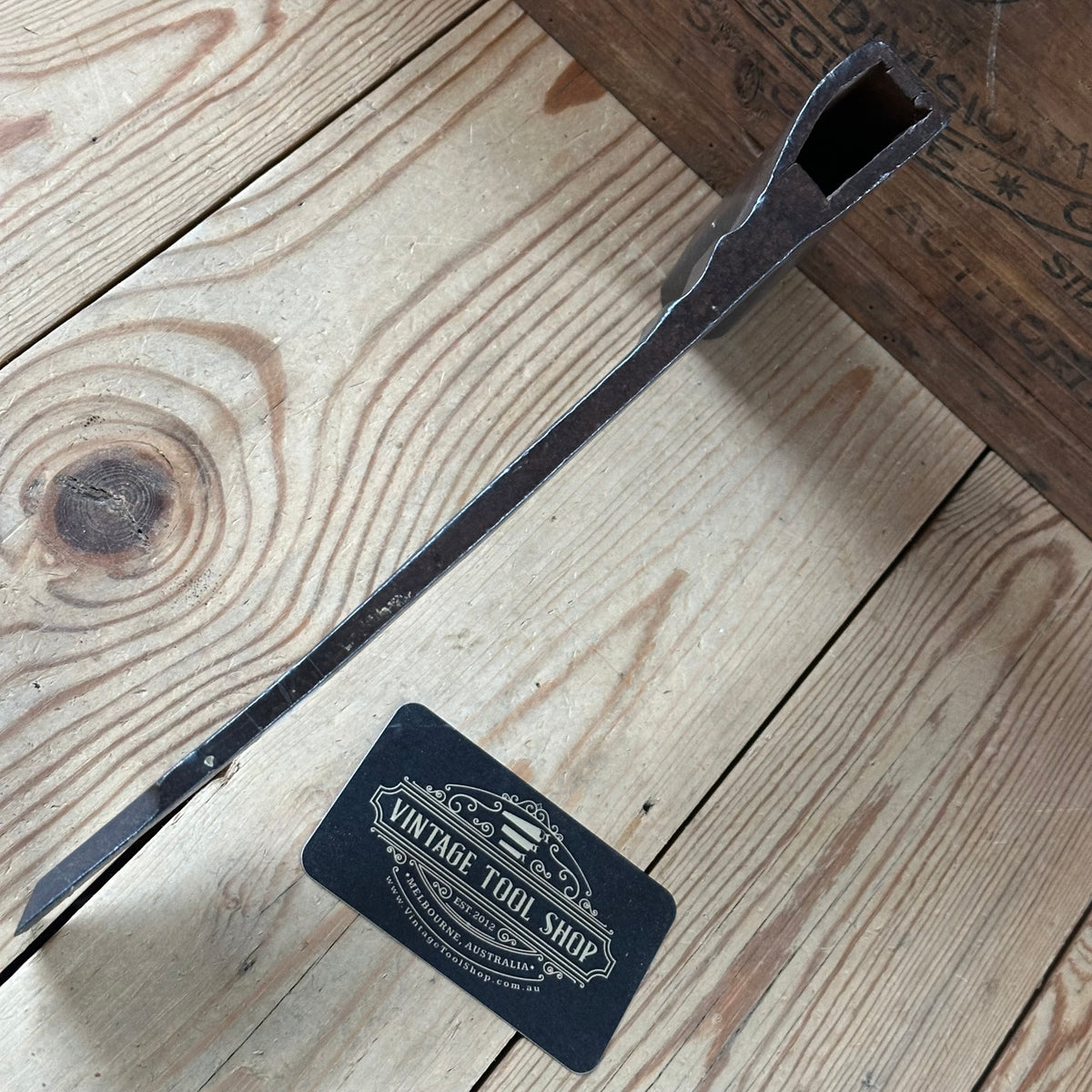 T9874 WILD! Antique AUSTRIAN kreuzaxt, laminated steel