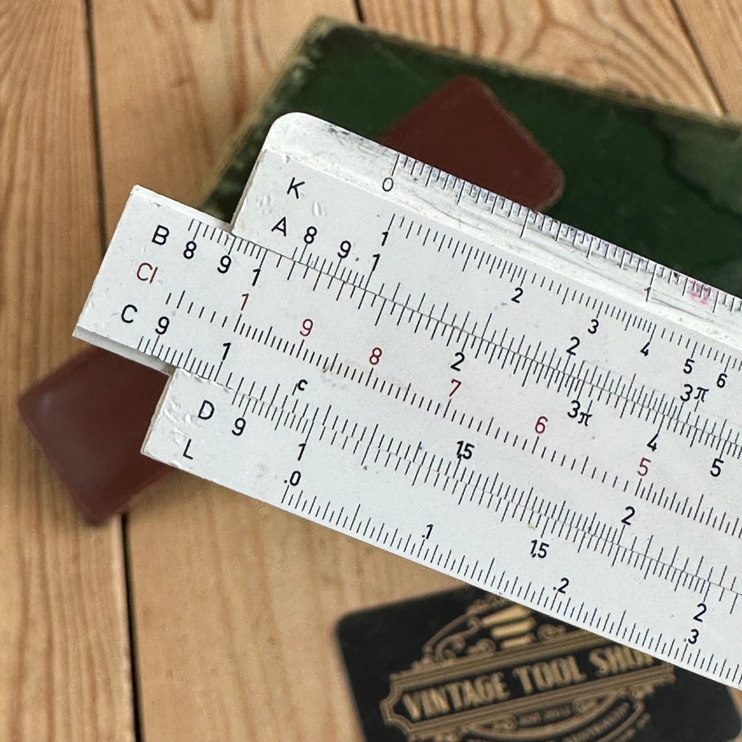 T9215 Vintage HOFFMAN Denmark No:601 SLIDE RULER