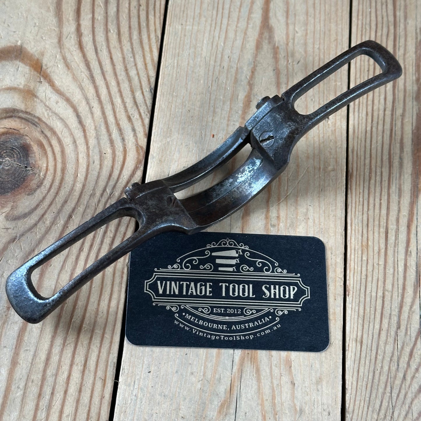 N1807 Vintage HEEL SHAVE spokeshave Travisher