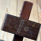 D2101 Vintage ATKINS England made Rosewood & BRASS Mortise and marking GAUGE