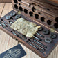 SOLD. H2398 Vintage Wiley & Russell USA TAP & DIE SET in wooden box