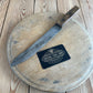 H945 Vintage CARBON STEEL carving kitchen BUTCHERS KNIFE