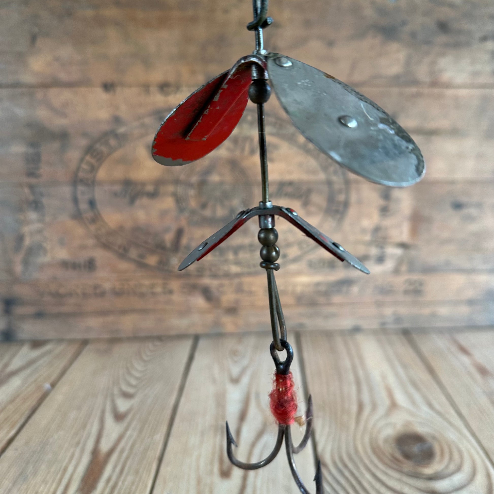 collectible fishing lures for sale australia SOLD. H1992 COOL! Vintage ALPHA Australia COD Double SPINNER FISHING L – Vintage Tool Shop Pty Ltd