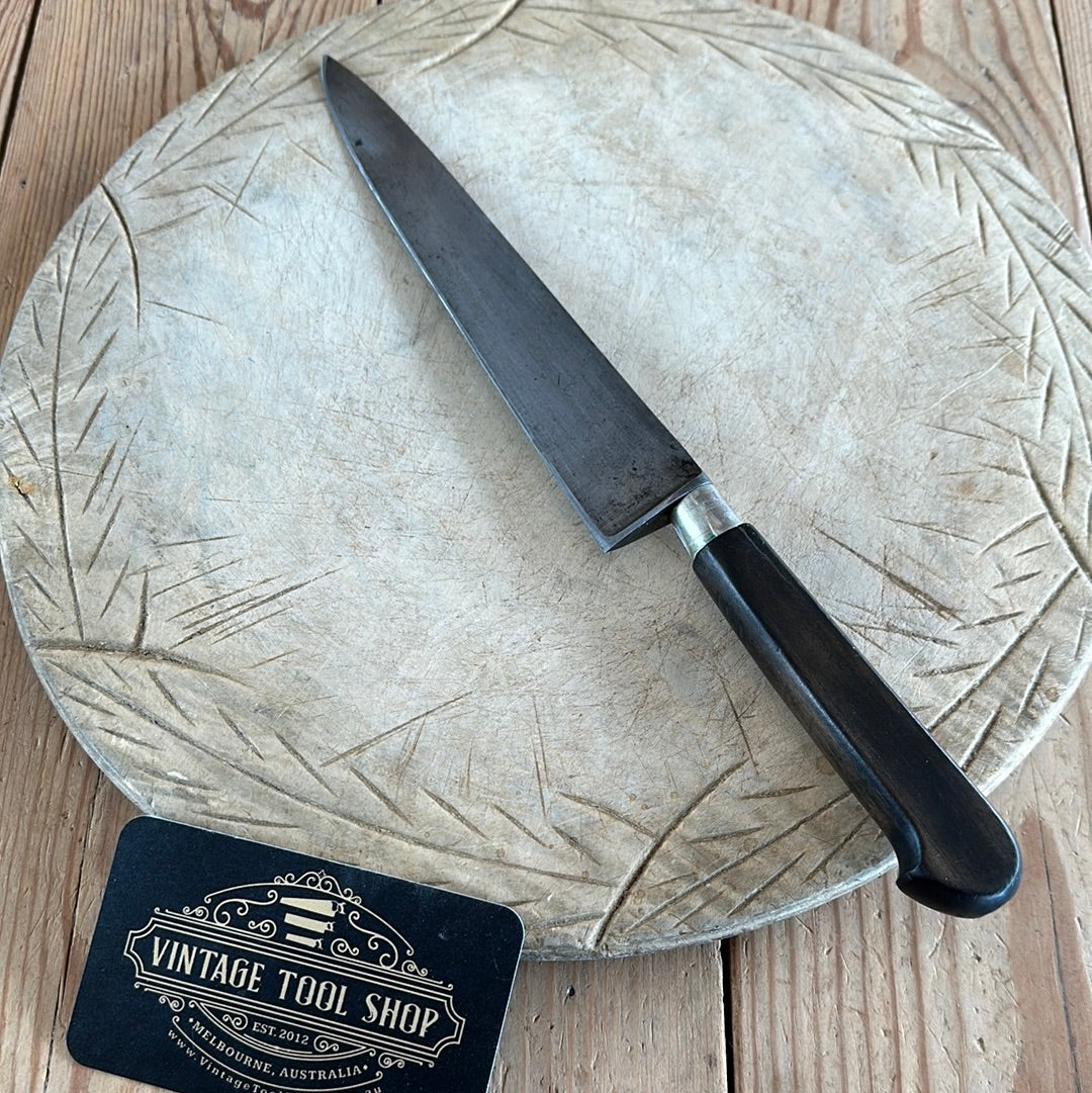 D1515 SHARP! Vintage CARBON steel Kitchen KNIFE