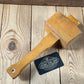 H2583 NICE WEIGHT! Vintage CROWN England CARVERS woodwork MALLET