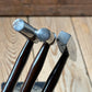 SOLD. N1697 INCREDIBLE! Vintage dated 1932 3x PRESENTATION Jewellers Metalworking HAMMERS