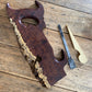 HSP5 One of One HERITAGE SAWS Melbourne GIDGEE Rebate plane “Cut Along the Dotted Line”