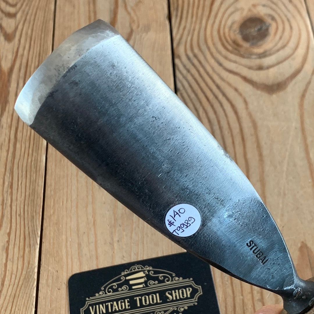 SOLD T9989 Vintage large STUBAI Austria No:7 GOUGE carving CHISEL