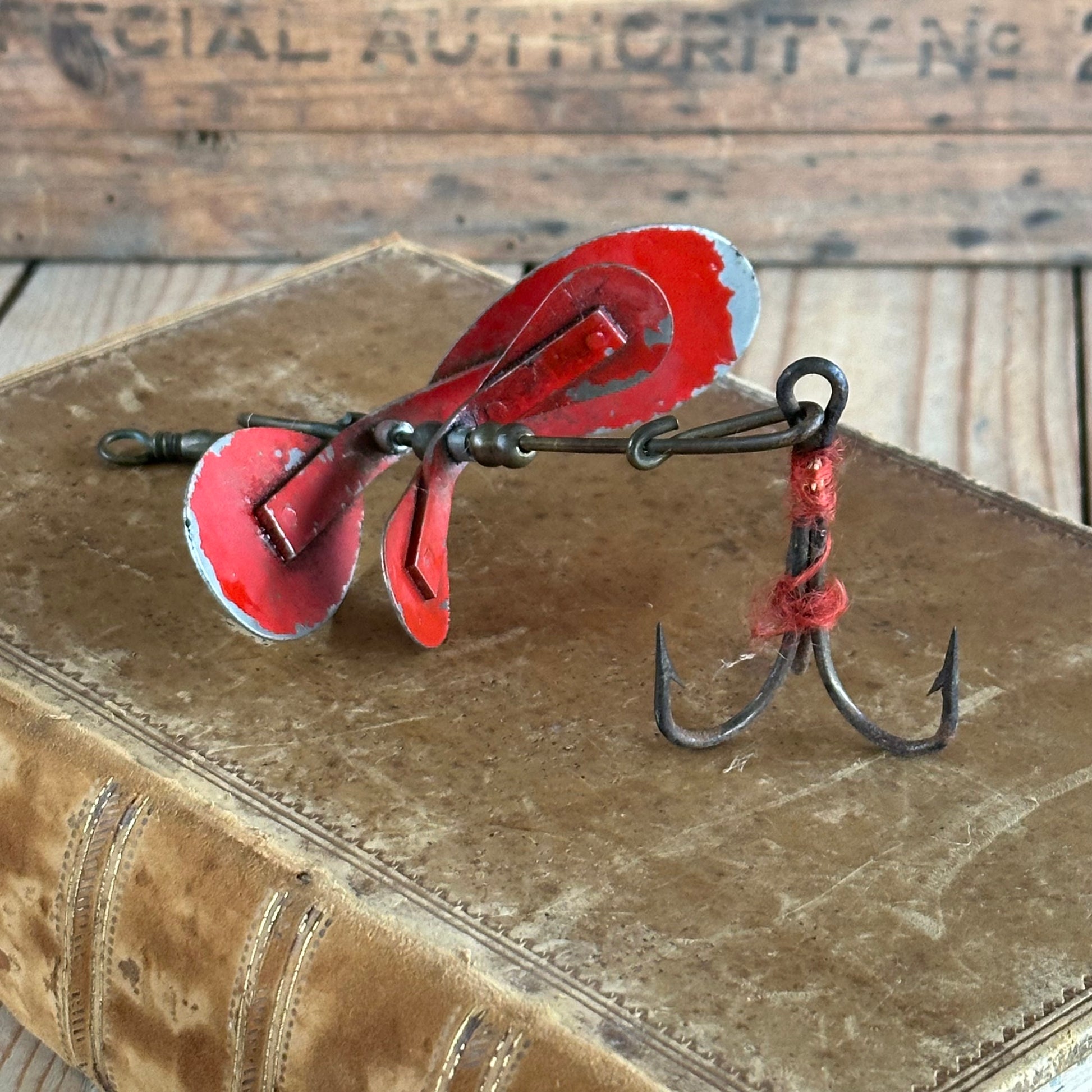 SOLD. H1992 COOL! Vintage ALPHA Australia COD Double SPINNER FISHING L Vintage Tool Shop Pty Ltd SOLD. H1992 COOL! Vintage ALPHA Australia COD Double SPINNER FISHING L Vintage Tool Shop Pty Ltd