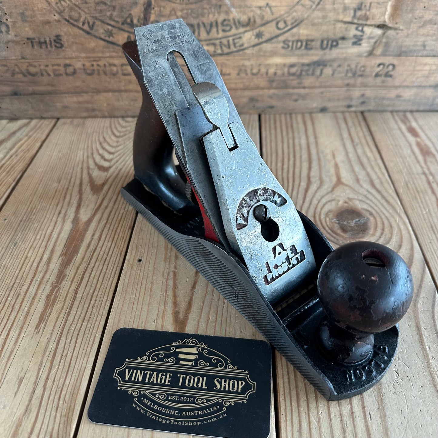 N1654 Vintage Australian FALCON POPE No.4 plane 1946-50