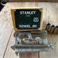 H2497 Vintage STANLEY USA No.59 Dowelling JIG with instructions & display box IOB