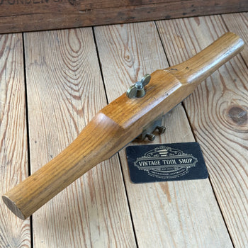 N1716 Vintage wooden ELM COACHMANS ROUTER Coopers Grooving tool spoke shave