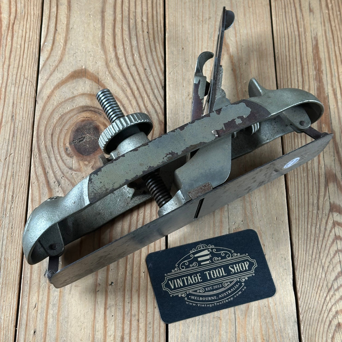 H2613 AWESOME ! Vintage STANLEY USA No:20 VICTOR Compass CIRCULAR Plane
