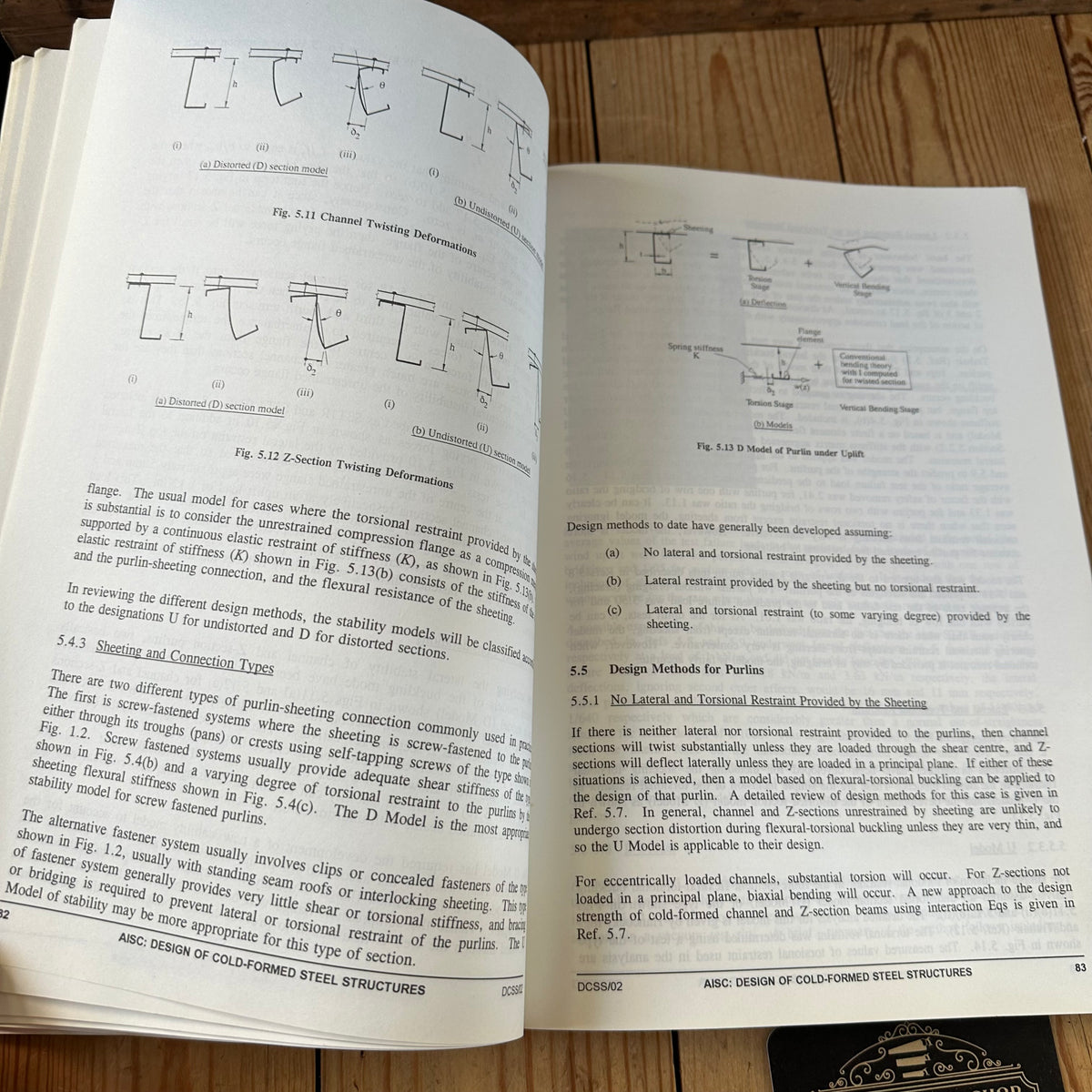 XBN169 Vintage 1994 BOOK Design of COLD-FORMED STEEL STRUCTURES to AS1358 2nd edition by G.J.Hancock