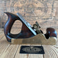 N640 UNIQUE! Antique GUNMETAL & TAS BLACKWOOD infill SMOOTHING plane