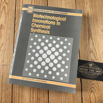 XBN36 Vintage 1997 BOOK Biotechnological Innovations in CHEMICAL SYNTHESIS by BIOTOL